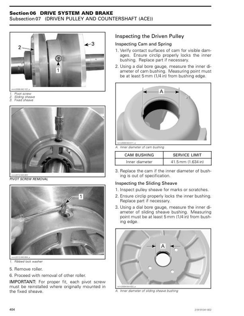 2022 Skidoo Expedition 600 850 900 Service Manual service manual preview page 9