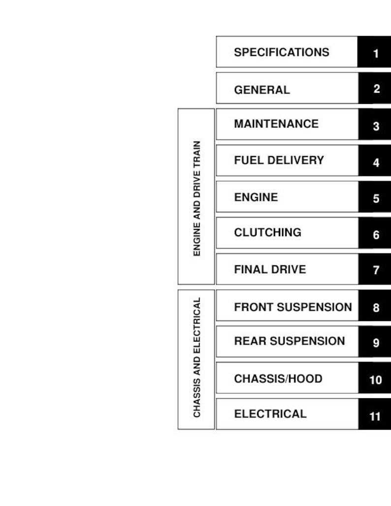Polaris IQ RMK Switchback Touring Dragon Service Manual service manual preview page 3