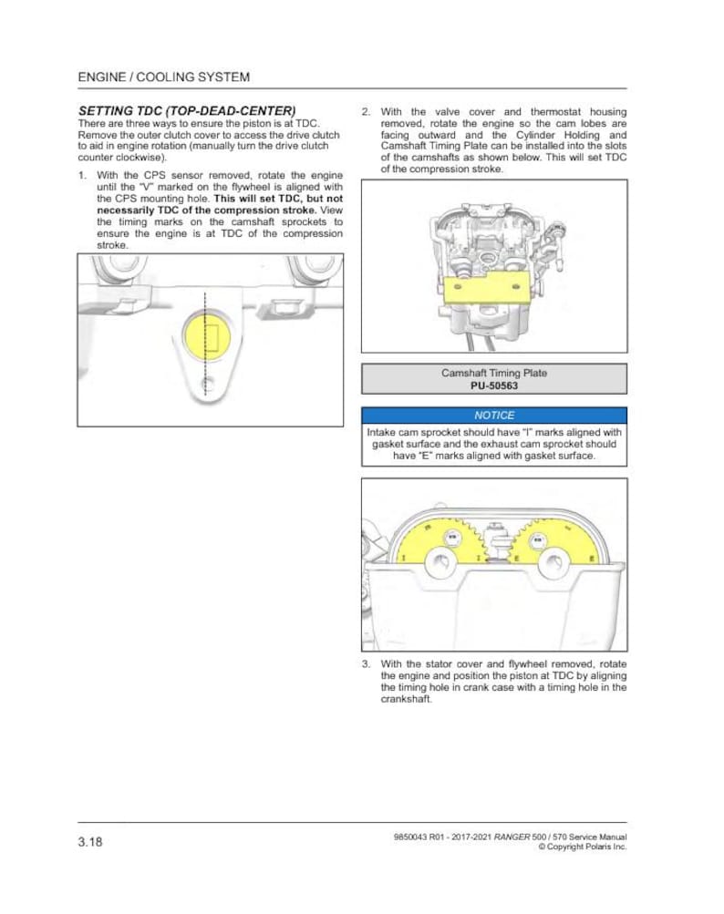 2017-2021 Polaris Ranger 500 570 Service Manual service manual preview page 3