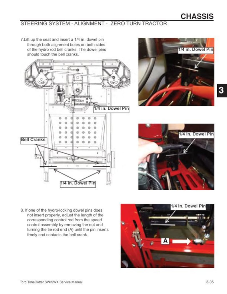 Toro SW SWX 3200 4200 5000 Tractor Service Manual service manual preview page 6