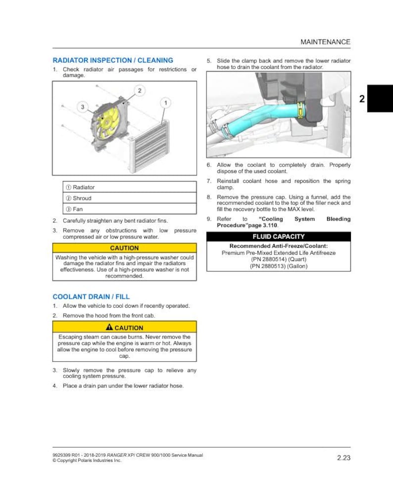 Polaris Ranger 900 1000 XP Crew Service Manual service manual preview page 4