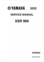 Yamaha XSR900 Service Manual service manual preview page 2