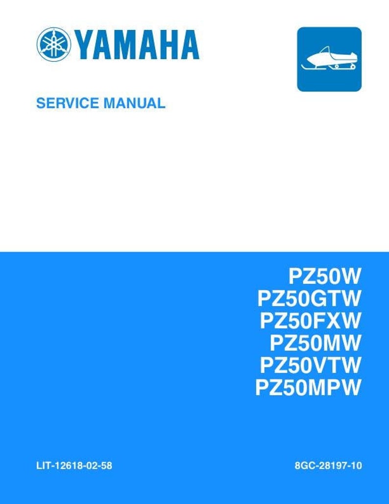 Yamaha Phazer Service Manual service manual preview page 2