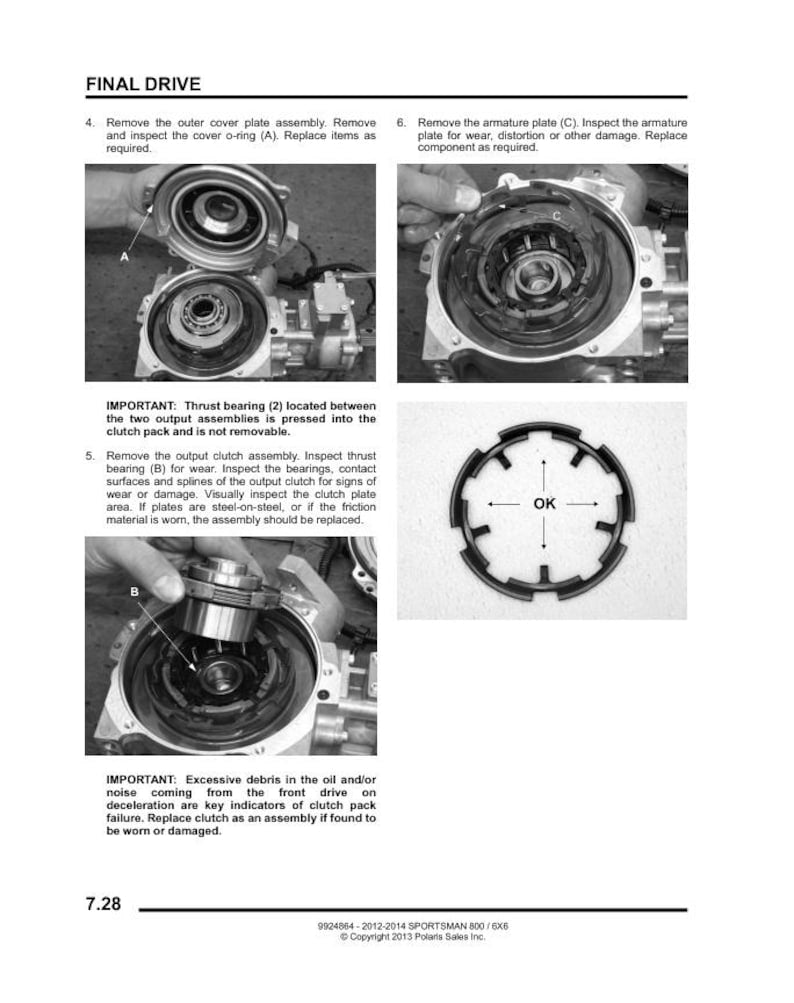 Polaris Sportsman 800 EFI Service Manual service manual preview page 7