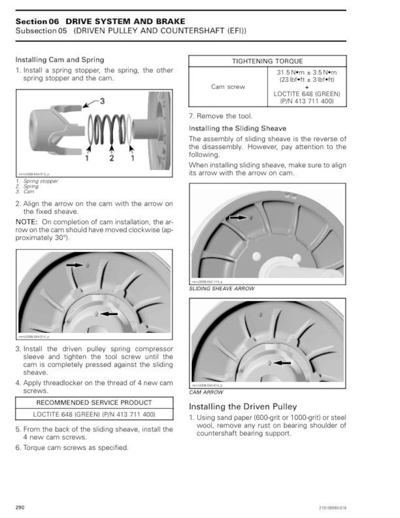 2023 Skidoo Tundra 600 900 Service Manual service manual preview page 10