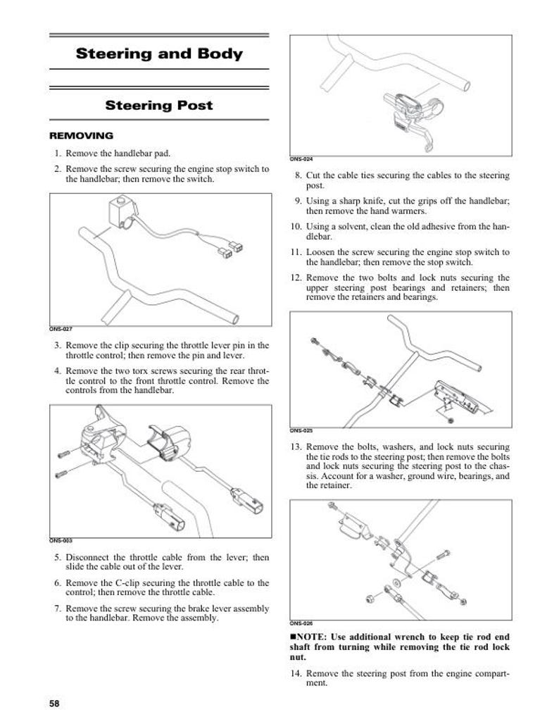 2023 Skidoo MXZ200 Service Manual service manual preview page 8