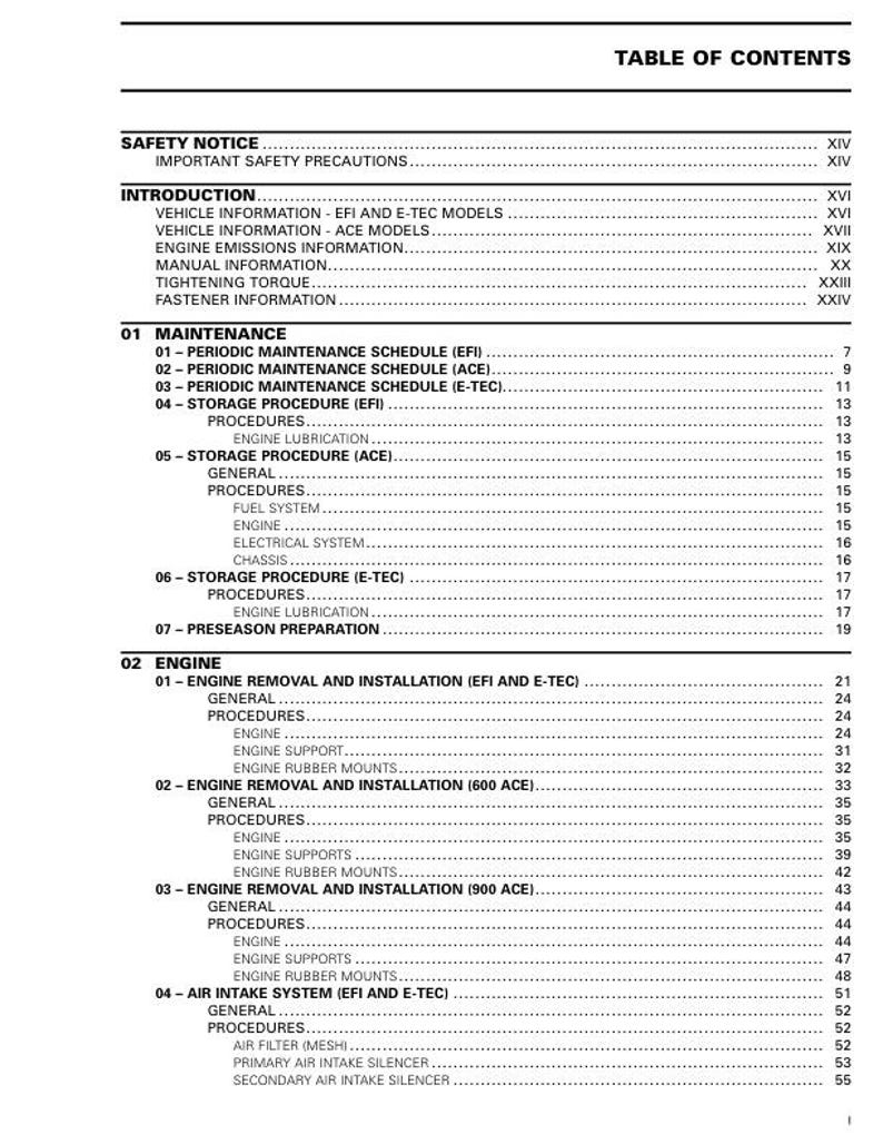 2022 Skidoo Skandic 600 900 Service Manual service manual preview page 3