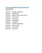 Polaris Ranger 900 1000 XP Crew Service Manual service manual preview page 3