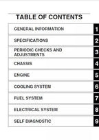 Yamaha XSR900 Service Manual service manual preview page 3