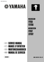 Yamaha F115A FL115A Service Manual service manual preview page 2