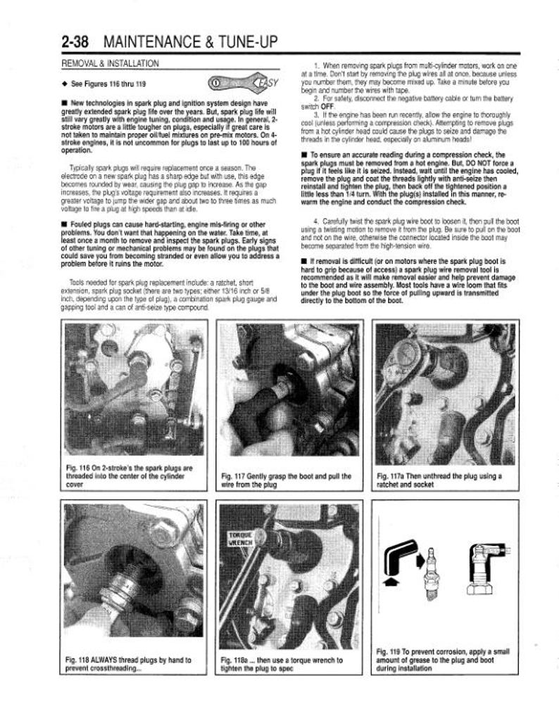 Yamaha 2 - 250 HP Service Manual service manual preview page 5