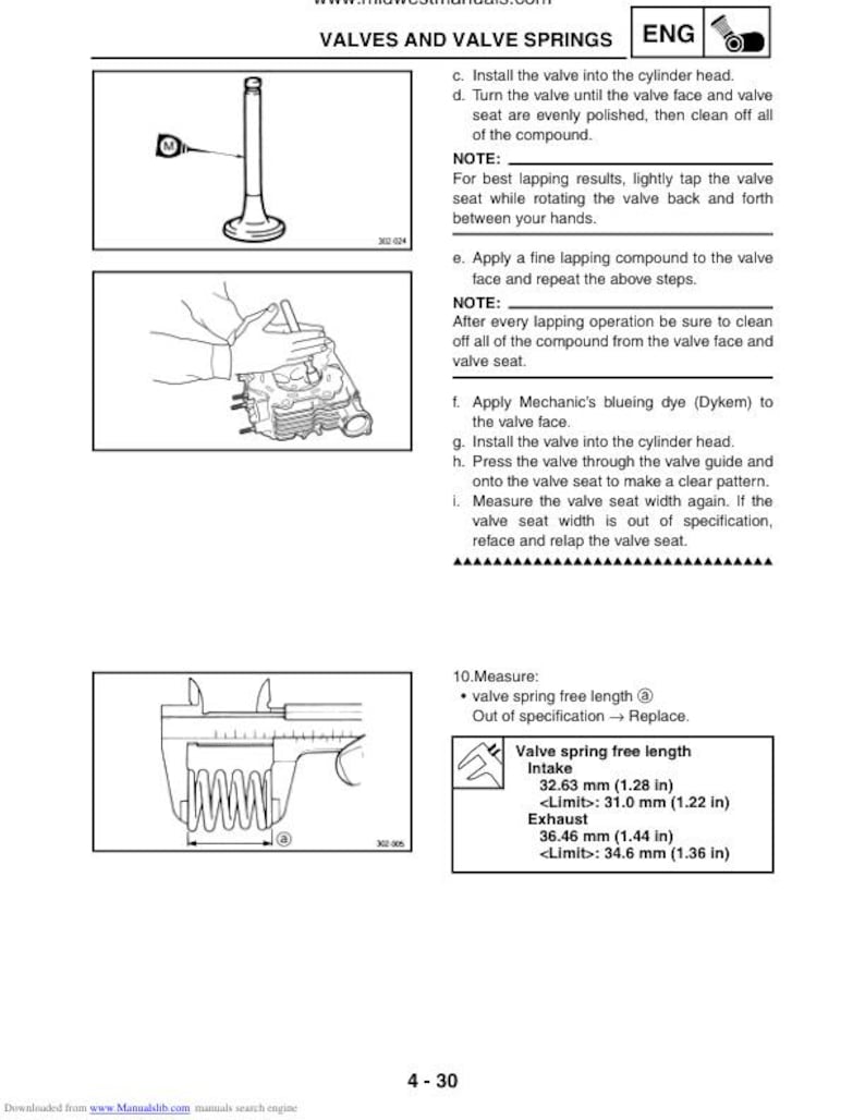 Yamaha Rhino YXR660 Service Manual service manual preview page 5