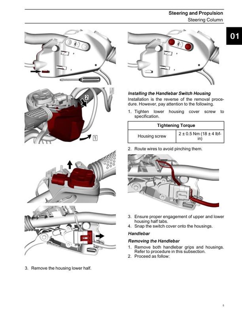 Seadoo Switch Service Manual service manual preview page 4
