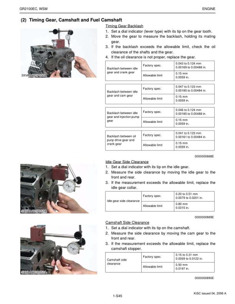 Kubota GR 2100 EC Mower Service Repair Manual service manual preview page 8