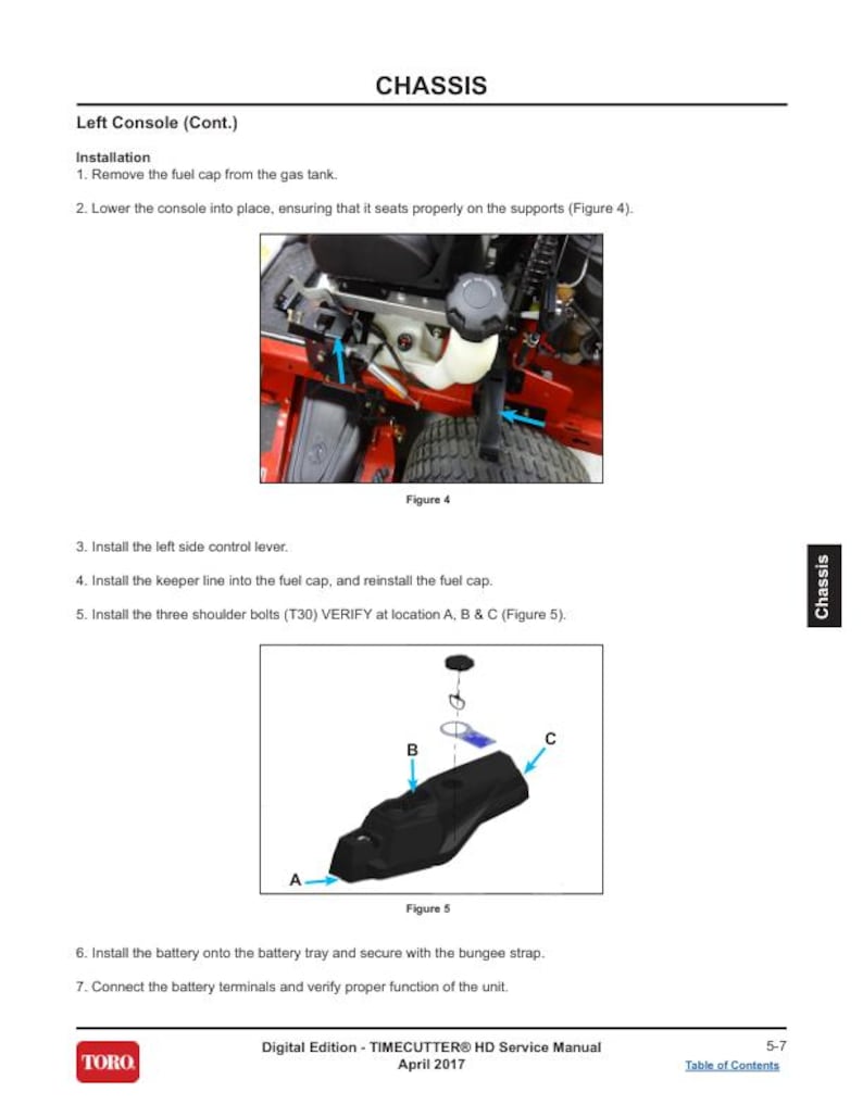 Toro Timecutter HD 75201 75202 75203 75210 75211 75212 74864 Service Manual service manual preview page 6