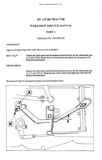 Massey Ferguson 148 Tractor Service Manual service manual preview page 3
