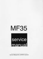 Massey Ferguson MF35 MF122 MF130 MF135 MF148 Tractor Service Manual service manual preview page 2