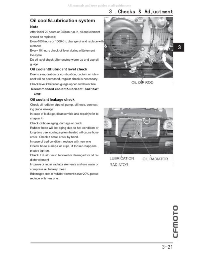 CFMOTO CF500-3 Service Repair Manual service manual preview page 6