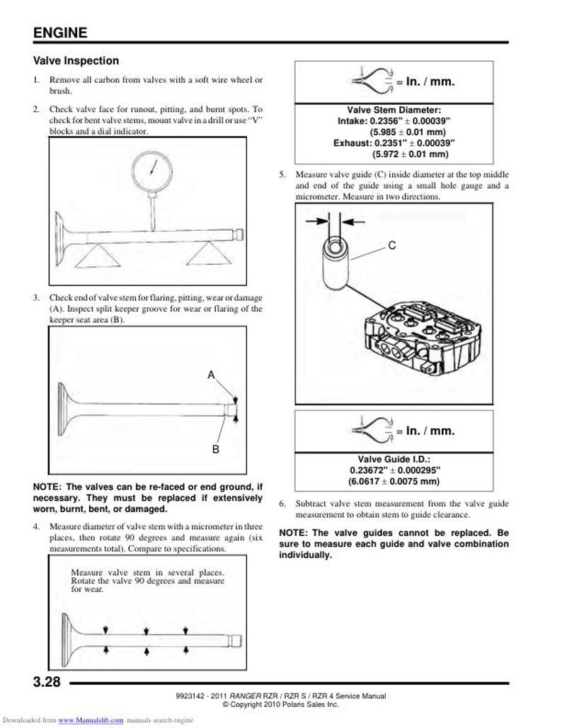Polaris RZR 800 Service Manual service manual preview page 5