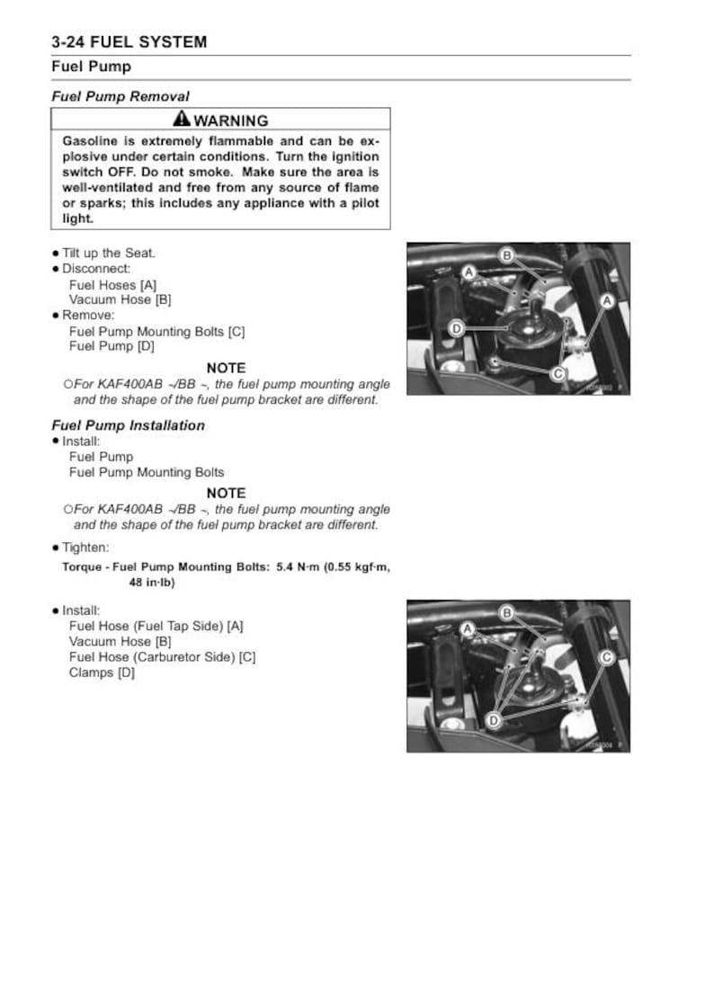 Kawasaki Mule 600 610 Service Manual service manual preview page 6