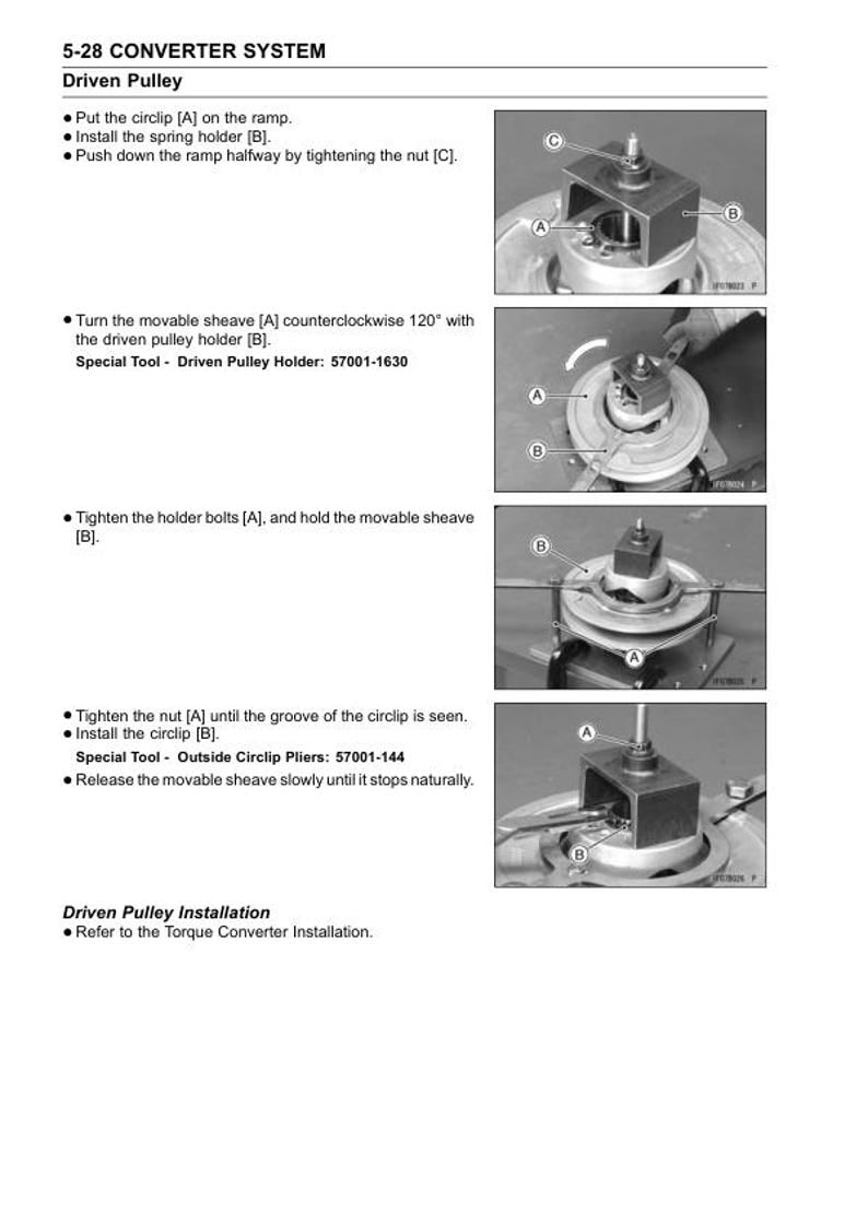 Kawasaki Mule 600 610 Service Manual service manual preview page 7