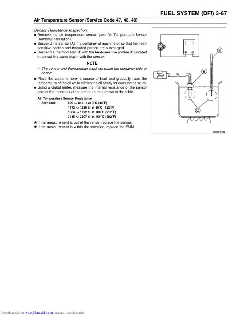 Kawasaki Jetski 1100 Service Manual service manual preview page 8