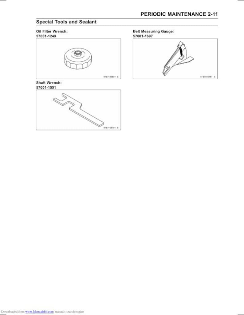 Kawasaki Jetski Ultra 250x Service Manual service manual preview page 4