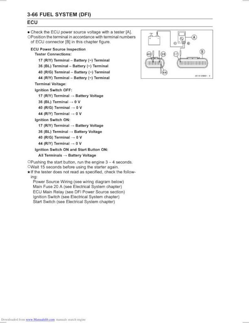 Kawasaki Jetski Ultra 250x Service Manual service manual preview page 5