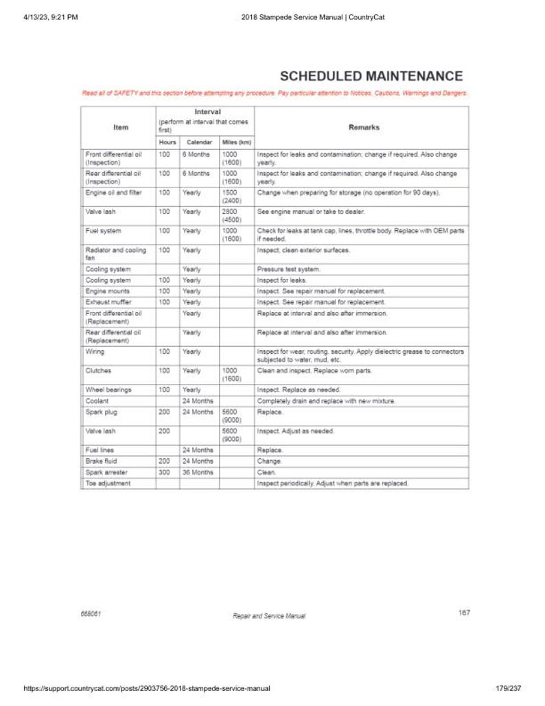 2018-2020 Textron (Arctic Cat) Stampede 900 Service Manual service manual preview page 9
