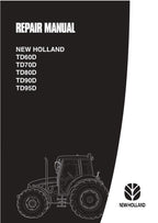 New Holland TD 60 70 80 90 95 Tractor Service Manual service manual preview page 2