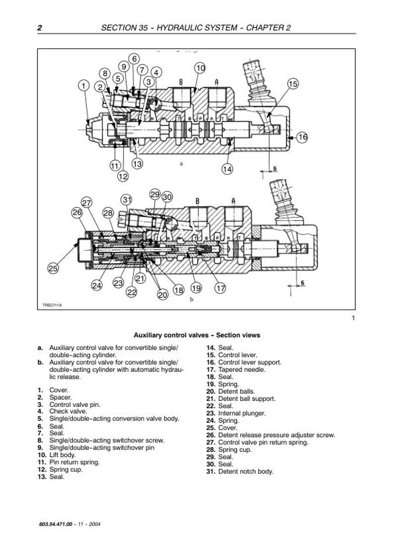New Holland TD 60 70 80 90 95 Tractor Service Manual service manual preview page 10