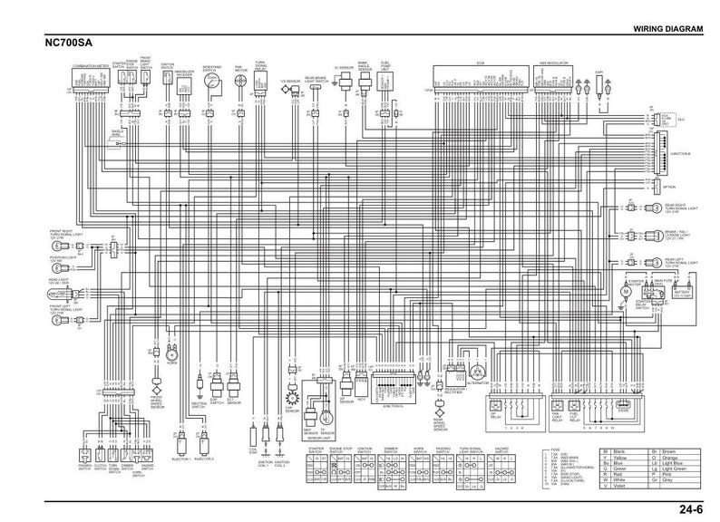 Honda NC 700 Service Manual service manual preview page 10