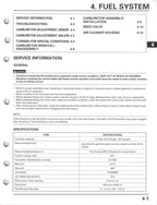 Honda CR125R Service Manual service manual preview page 5