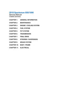 Polaris Sportsman XP 850 1000 Service Manual service manual preview page 3