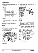 Triumph Sprint ST1050 Service Manual service manual preview page 7