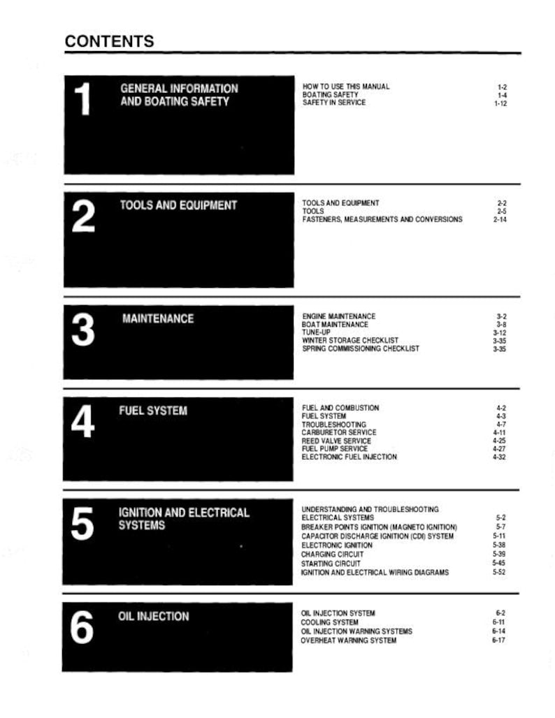 Suzuki 2HP - 225 HP Service Manual service manual preview page 3