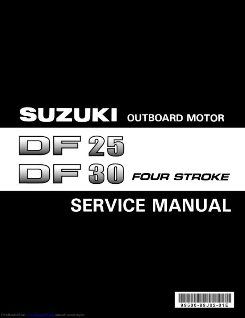 Suzuki DF25 DF30 Service Manual service manual preview page 2