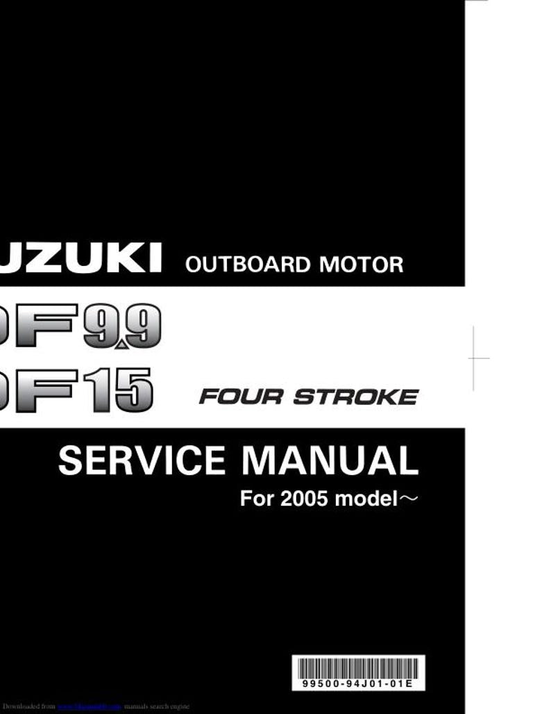 Suzuki DF9.9 DF15 Service Manual service manual preview page 2