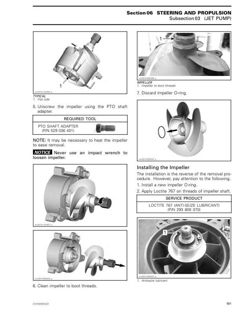 Seadoo Spark Service Manual service manual preview page 9