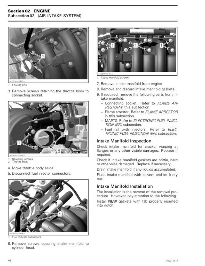 Seadoo Spark Service Manual service manual preview page 7