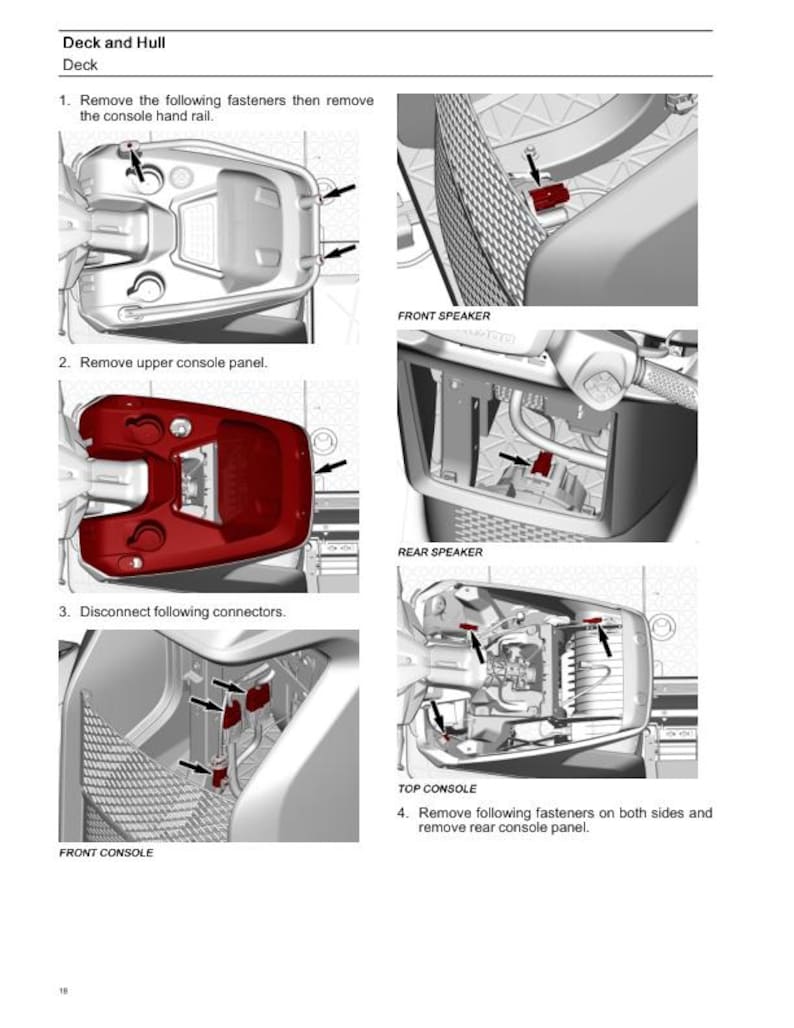 Seadoo Switch Service Manual service manual preview page 8