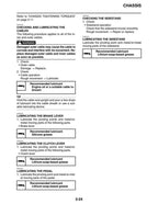 Yamaha YZ 125 Service Manual service manual preview page 4