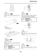 Yamaha YZ 125 Service Manual service manual preview page 6