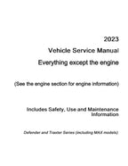 Can Am Defender Traxter HD10 Max 1000 Service Manual service manual preview page 2