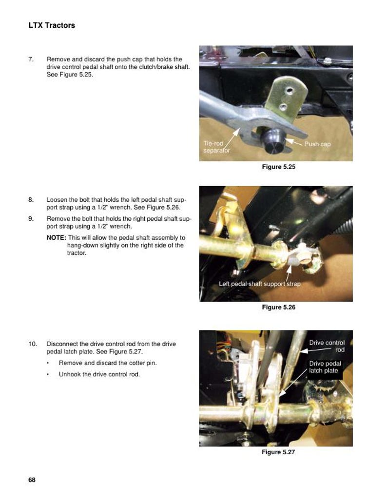Cub Cadet LTX 1000 Tractor Service Manual service manual preview page 9