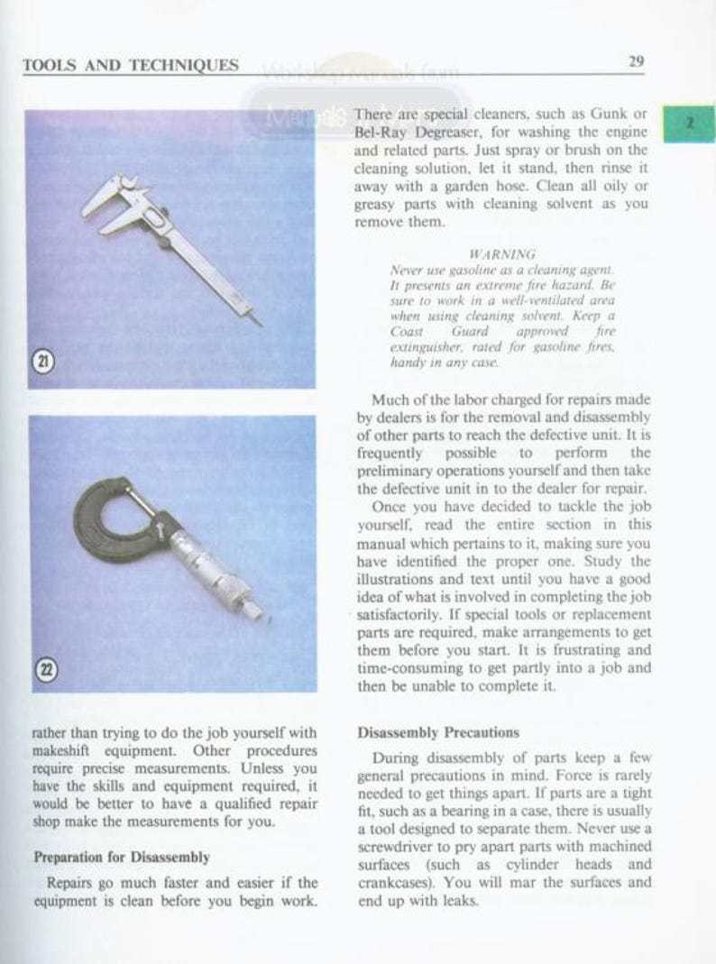 Johnson Evinrude 48-235 HP Service Manual service manual preview page 3