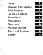 Johnson Evinrude 2 - 8 HP Service Manual service manual preview page 3