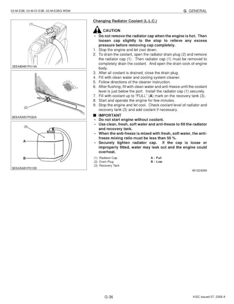 Kubota D1503-M D1703 D1803 D2003 D2203 D2403 Diesel Engine Service Manual service manual preview page 5