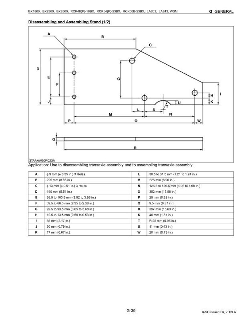 Kubota BX1860 BX2360 BX2660 Tractor Service Manual service manual preview page 3