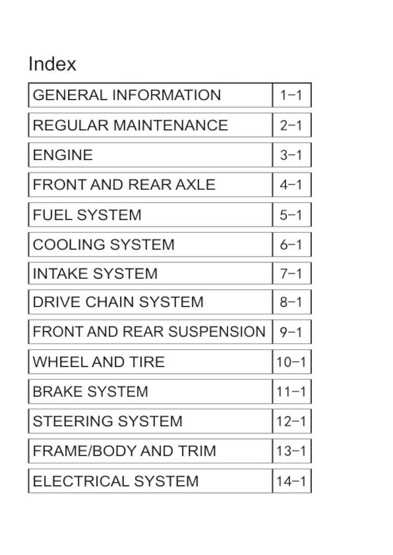 Segway Snarler Service Manual service manual preview page 3